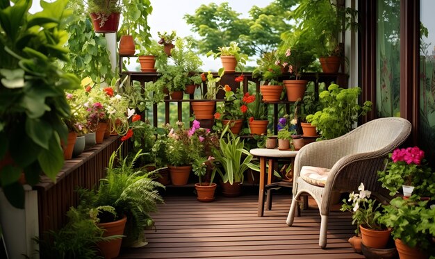 چگونه تراس کوچک خود را دلبازتر و کاربردی‌تر کنیم؟
